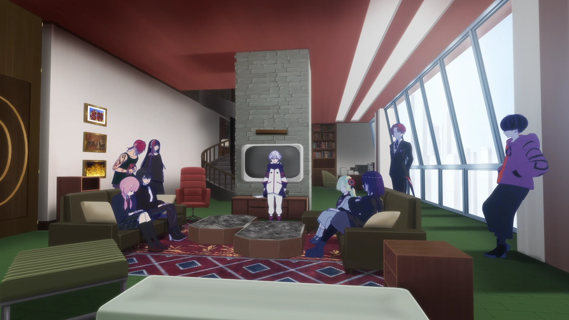 神椿市建设中。 第7话