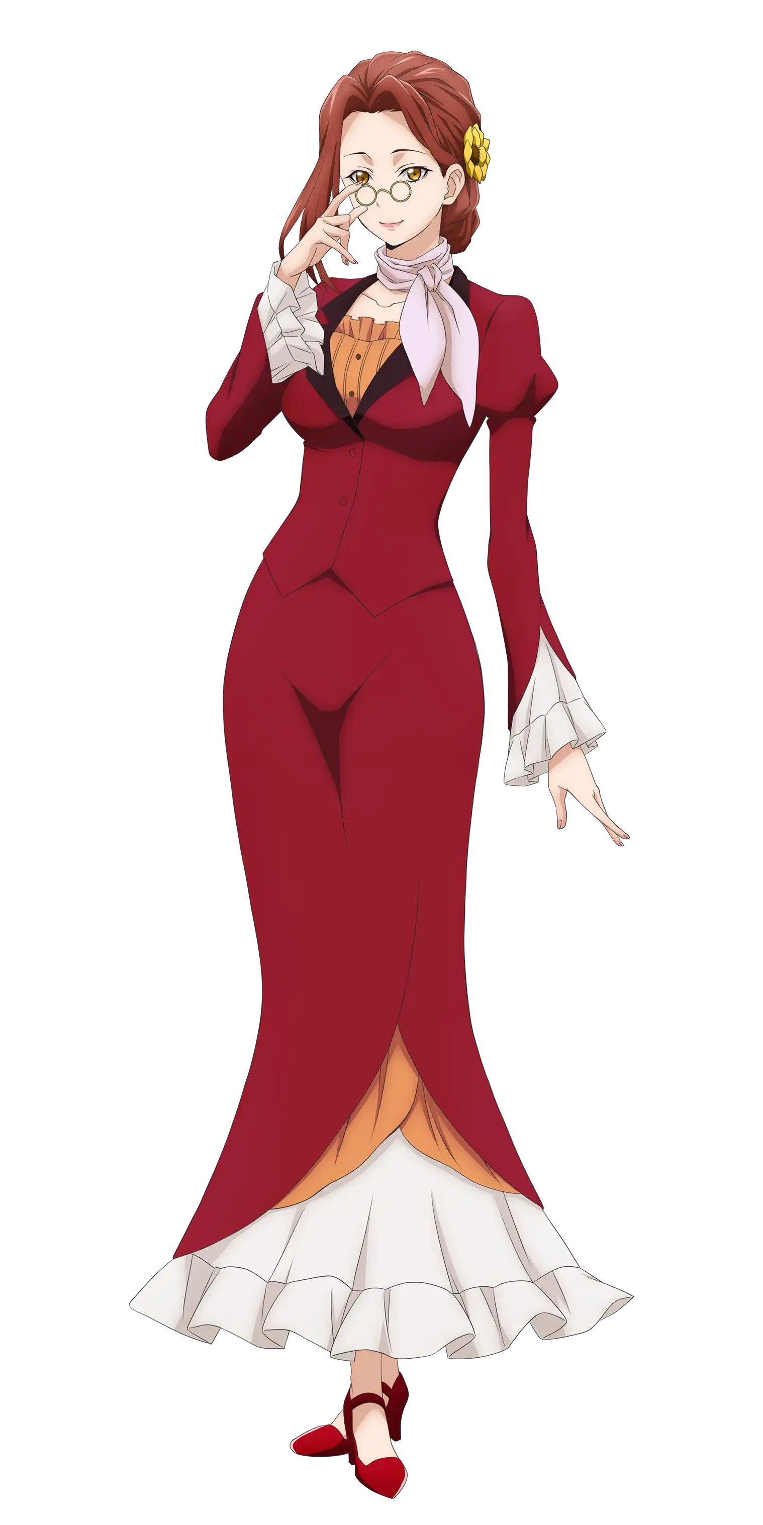 赤い紙箋のエレア